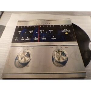 Climax Blues Band FM Live 1973 Sire Records 2LP Vinyl Gatefold Radio Cover
